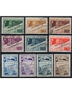 SAN MARINO 1943 Propaganda for the press 10v us