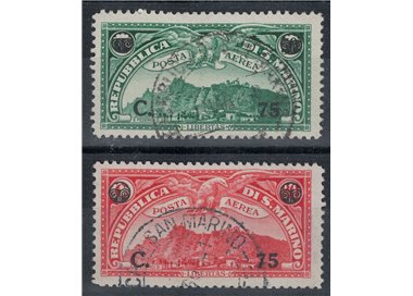 SAN MARINO 1936 Airmail 2v us