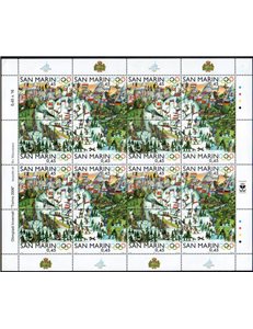SAN MARINO 2006 Turin Winter Olympics m/s MNH**