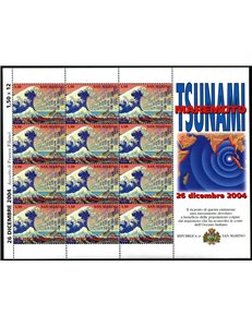 SAN MARINO 2005 Tsunami MF MNH**