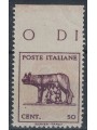 ITALY LIEUTENANCY 1944 Capitoline Wolf Variety (nd top) MNH**