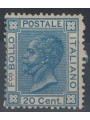ITALIA REGNO 1867 20c azzurro (Torino) MNH** ©