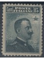 ITALY KINGDOM 1906 Michetti 15c grey black MNH** © (Luxury)