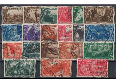 ITALY KINGDOM 1932 Tenth anniversary of the march on Rome 20v us ©