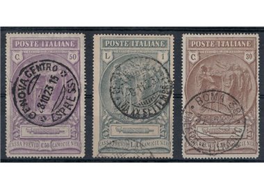 ITALY KINGDOM 1923 Blackshirts 3v us ©