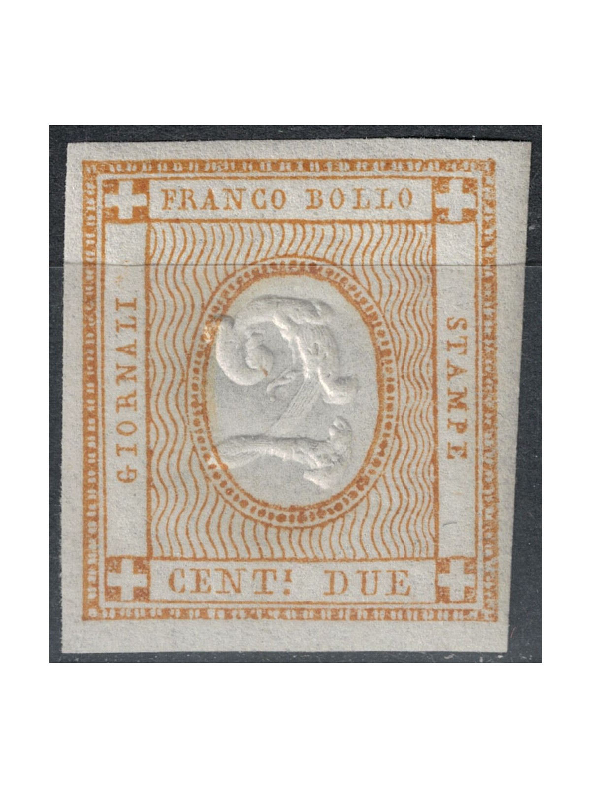 ITALY KINGDOM 1862 2c bistro MNH**