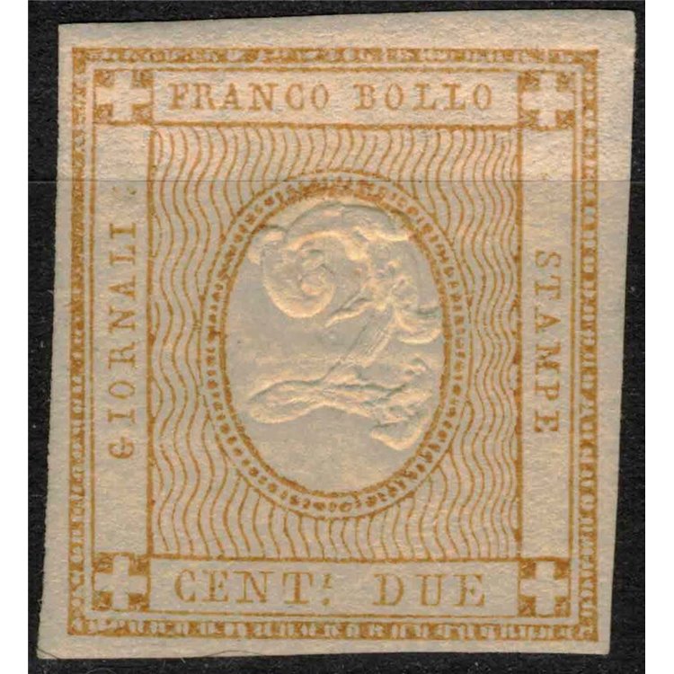 ITALY KINGDOM 1862 2c bistro MH*