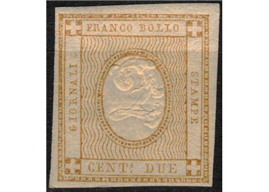ITALY KINGDOM 1862 2c bistro MH*