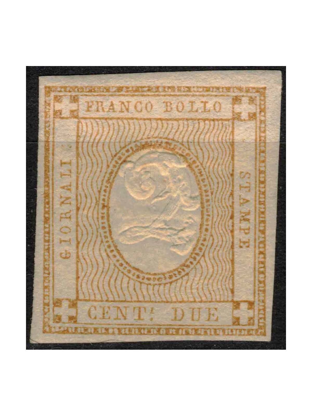 ITALY KINGDOM 1862 2c bistro MH*