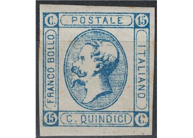 ITALY KINGDOM 1863 15c lithographic (I type) MNG
