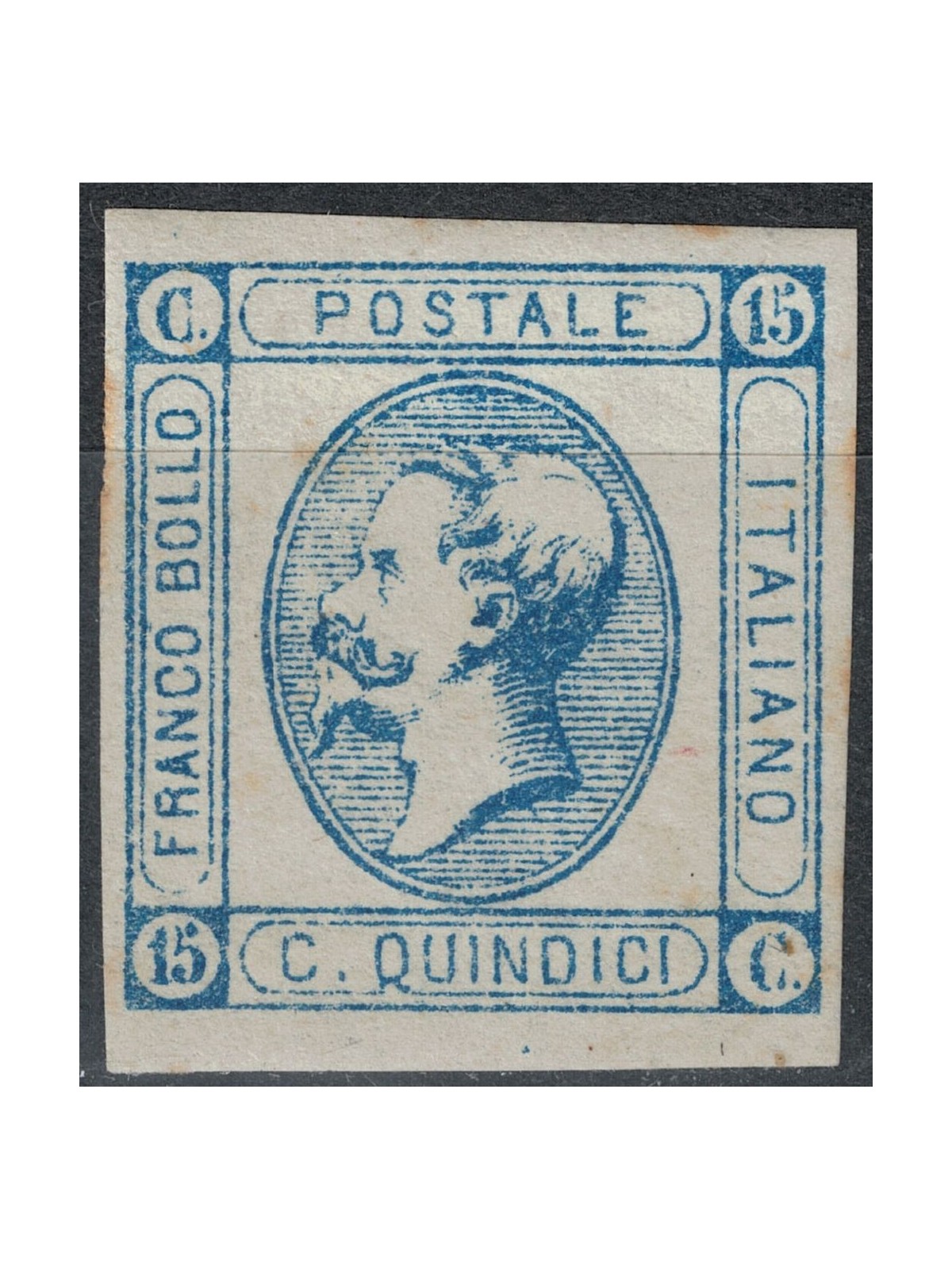 ITALY KINGDOM 1863 15c lithographic (I type) MNG