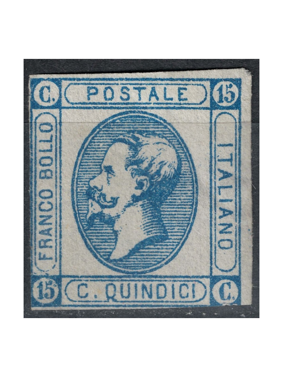 ITALY KINGDOM 1863 15c lithographic (I type) MH*