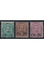 ITALY KINGDOM 1890 Provisional 3v MH*