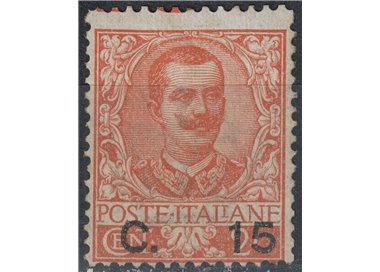 ITALY KINGDOM 1905 Floral 15c on 20c orange MNH**