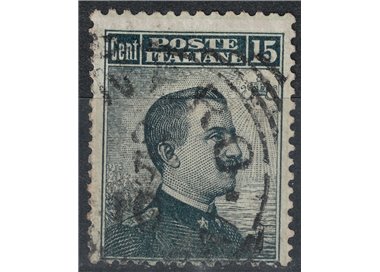 ITALY KINGDOM 1909 Michetti 15c black and grey us