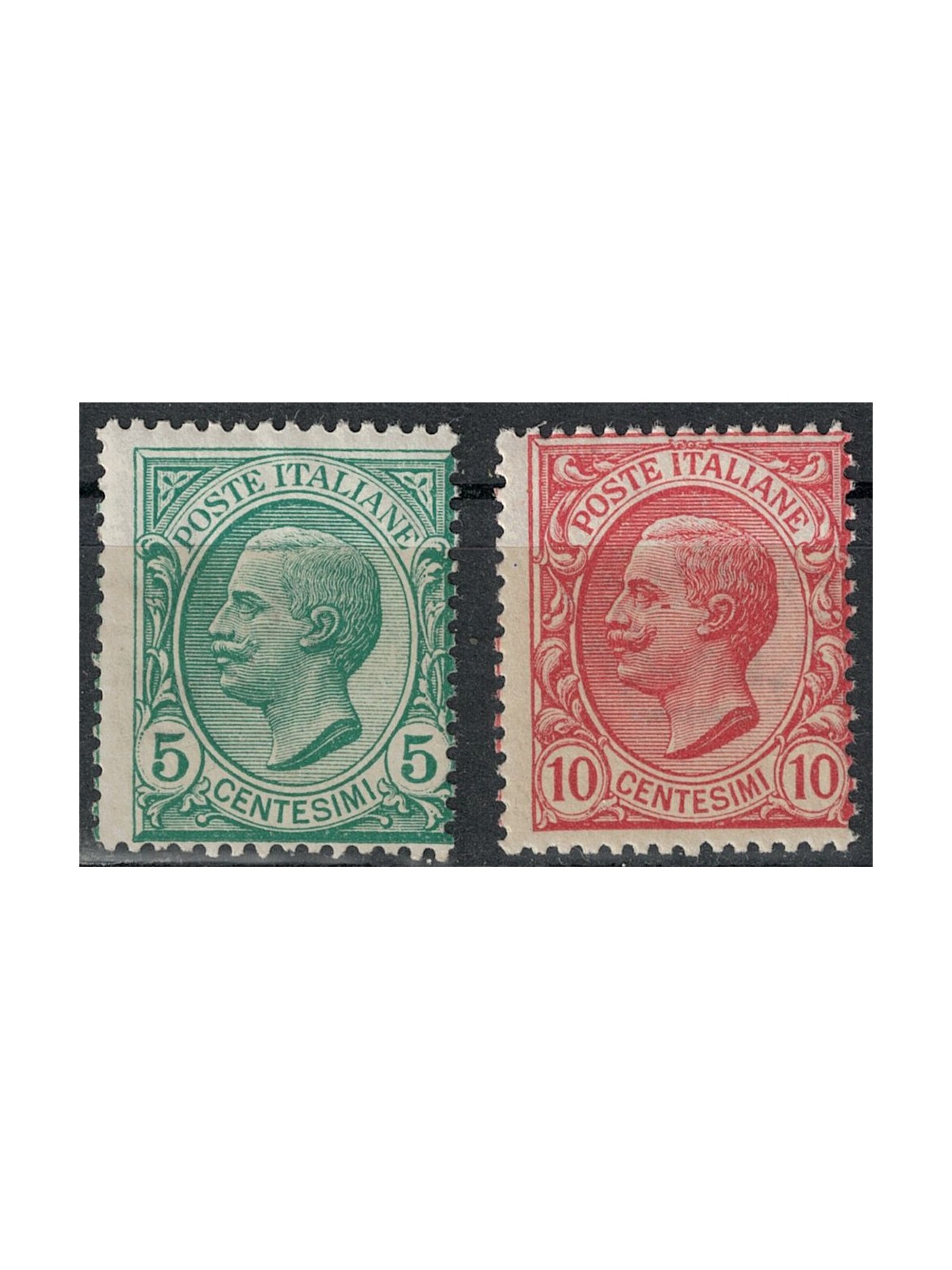 ITALIA REGNO 1906 Vittorio Emanuele III 2v MNH**