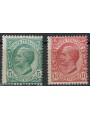ITALIA REGNO 1906 Vittorio Emanuele III 2v MNH**