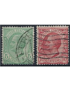 ITALIA REGNO 1906 Vittorio Emanuele III 2v us