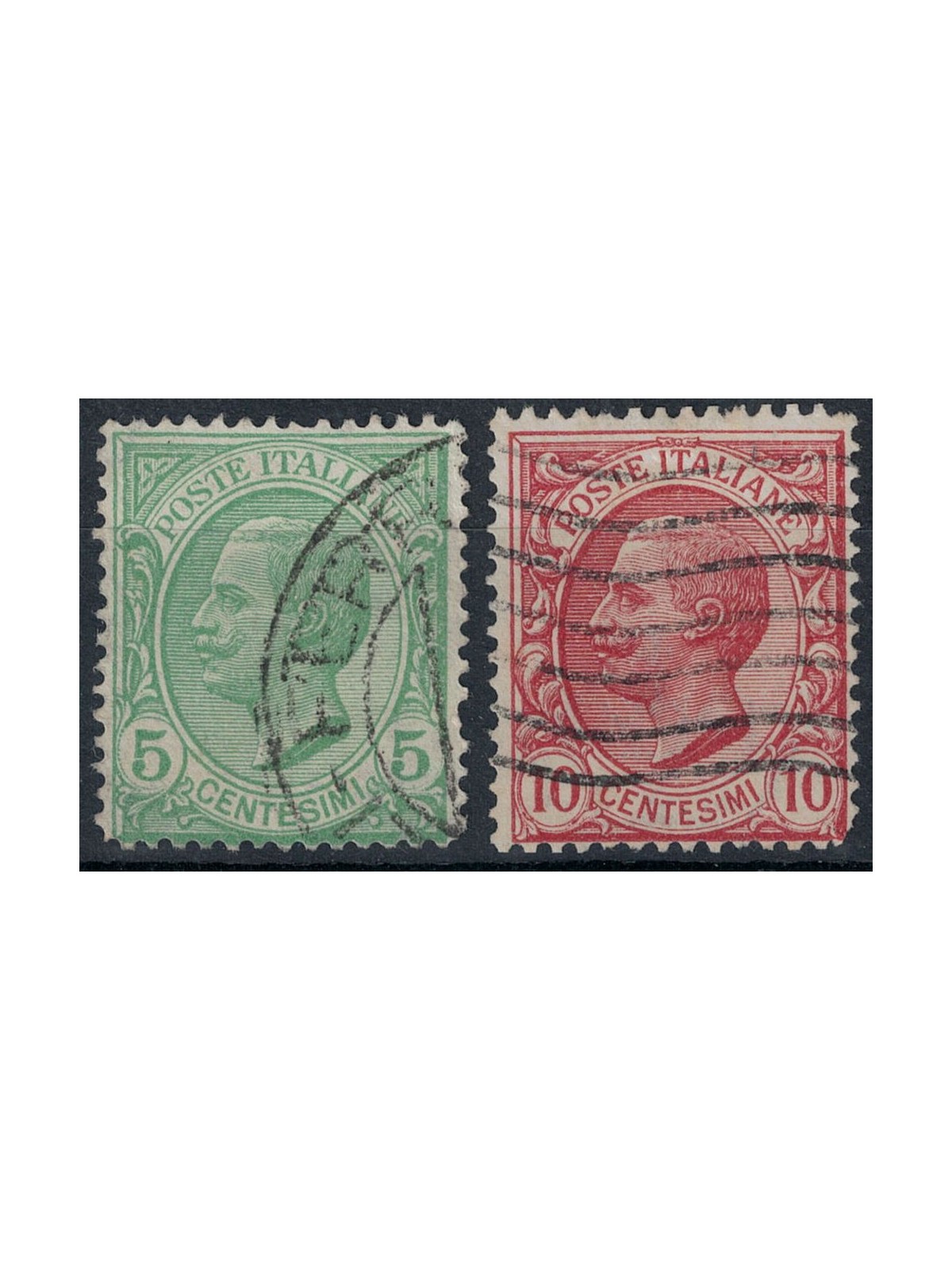 ITALY KINGDOM 1906 Vittorio Emanuele III 2v us