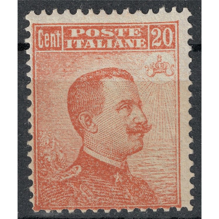 ITALY KINGDOM 1916 Michetti 20c orange MNH**