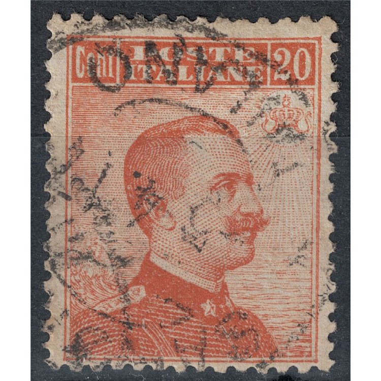 ITALY KINGDOM 1916 Michetti 20c orange us