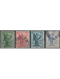 ITALIA REGNO 1921 Anniversario della Vittoria 4v us
