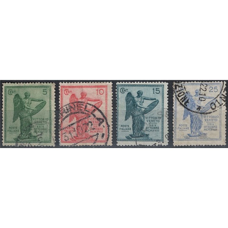 ITALIA REGNO 1921 Anniversario della Vittoria 4v us