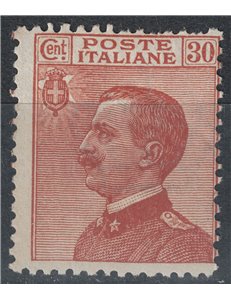 ITALY KINGDOM 1922 Michetti 30c brown orange MNH**