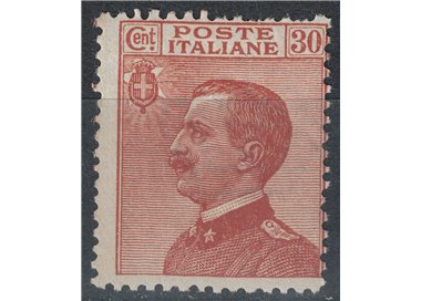 ITALIA REGNO 1922 Michetti 30c bruno arancio MNH**