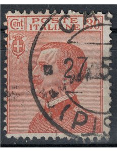ITALIA REGNO 1922 Michetti 30c bruno arancio us
