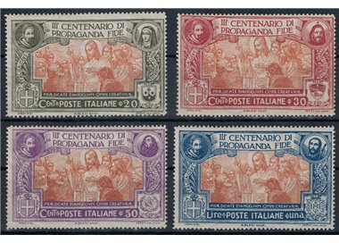 ITALIA REGNO 1923 Propaganda Fide 4v MNH**