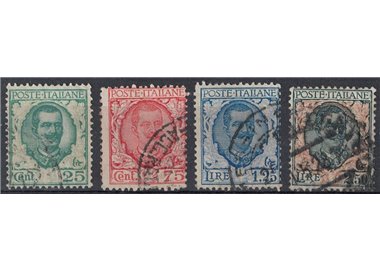 ITALY KINGDOM 1926 Floral 4v us