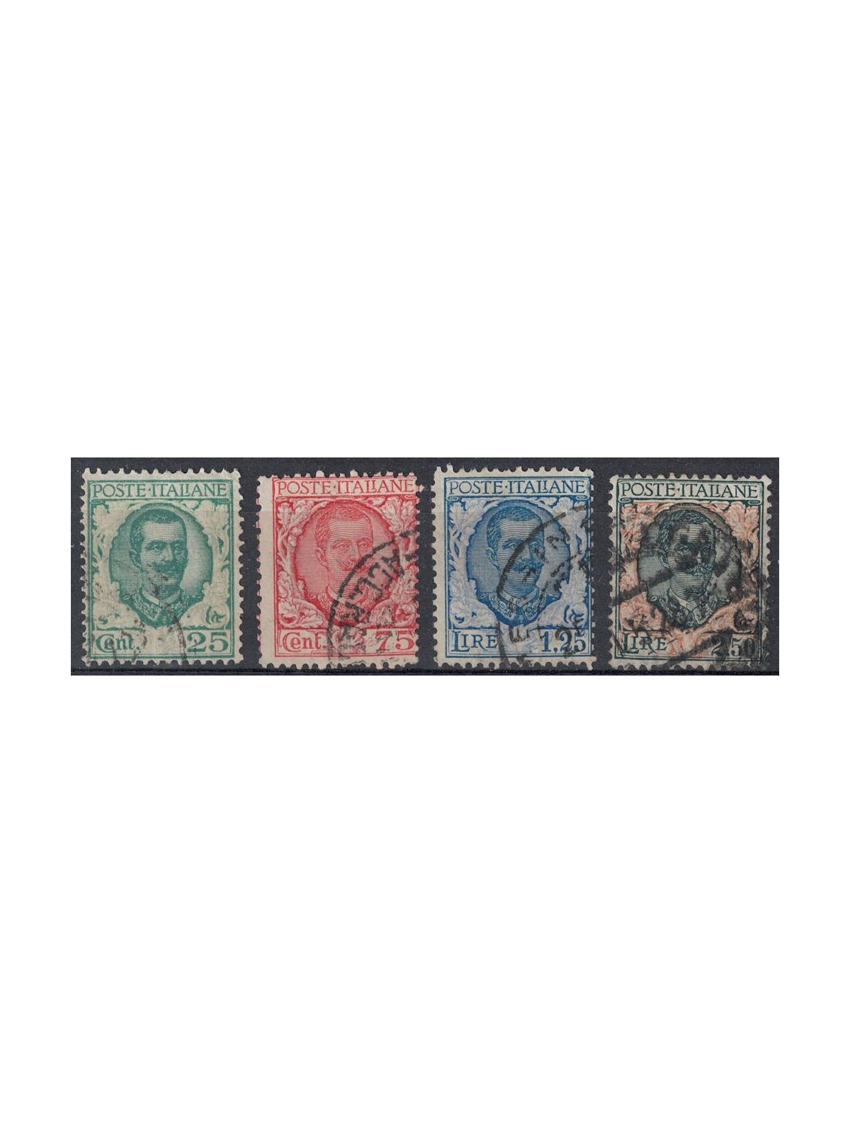 ITALY KINGDOM 1926 Floral 4v us