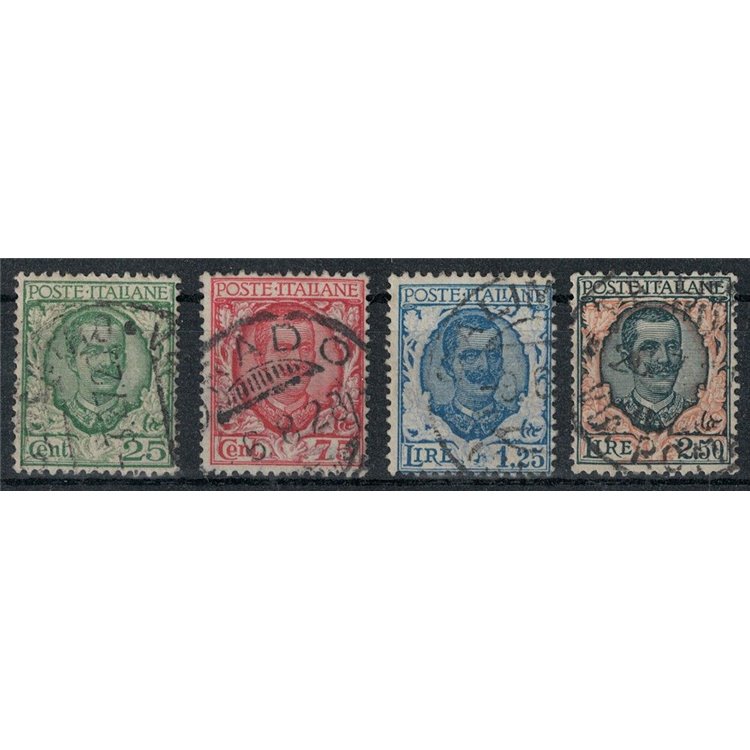 ITALIA REGNO 1926 Floreale 4v us