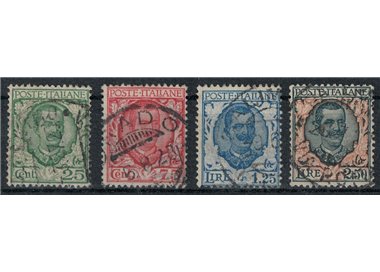ITALIA REGNO 1926 Floreale 4v us