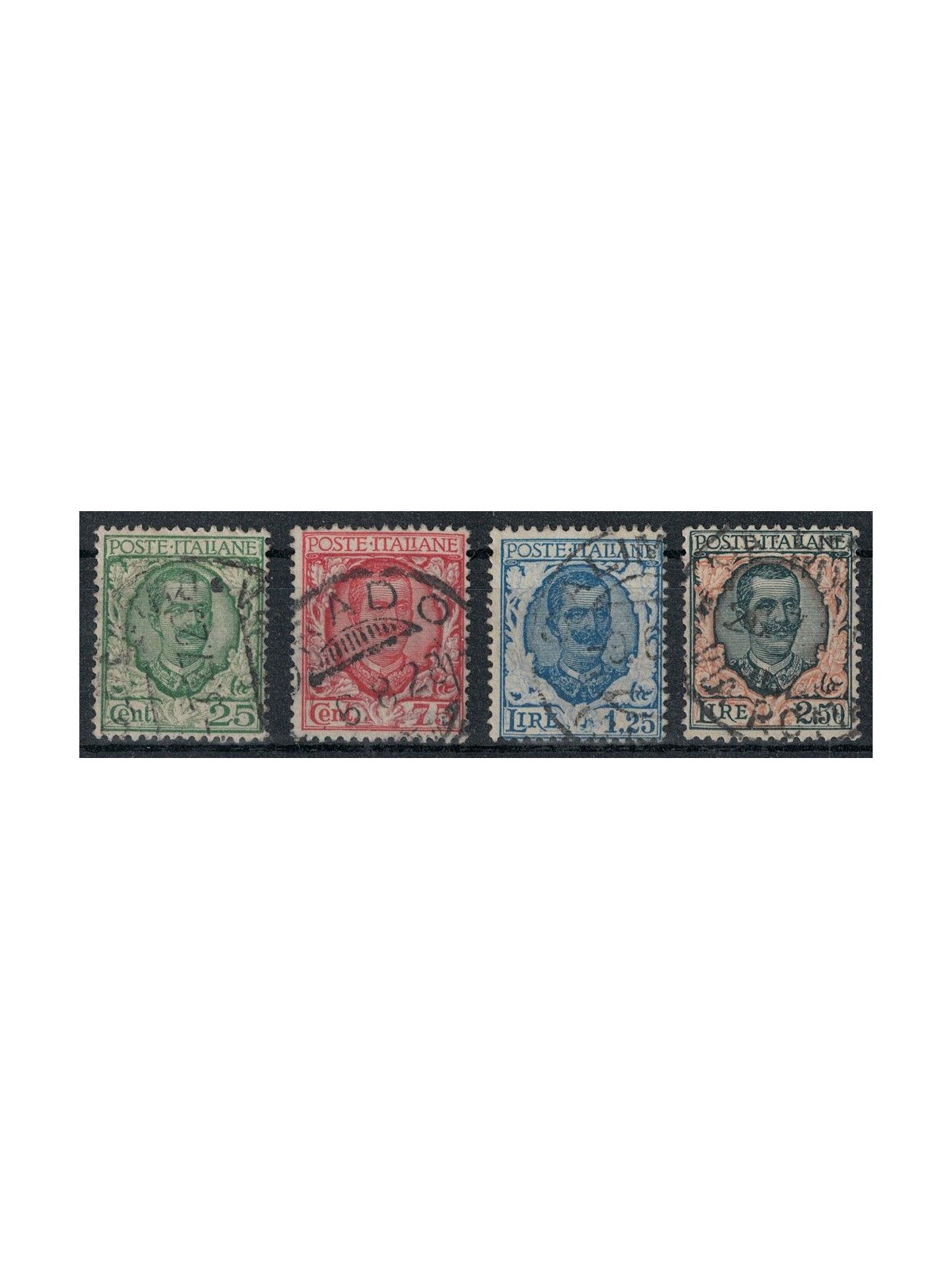 ITALIA REGNO 1926 Floreale 4v us
