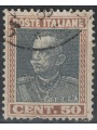 ITALY KINGDOM 1927 Parmeggiani 50c brown and grey us