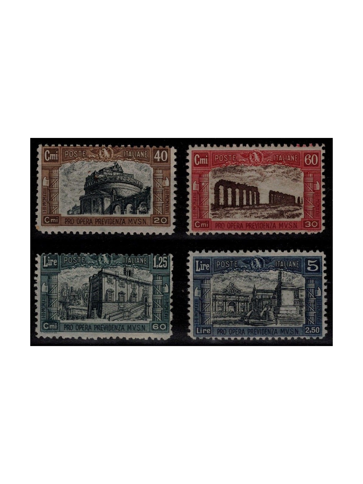 ITALIA REGNO 1926 Milizia I 4v MNH**