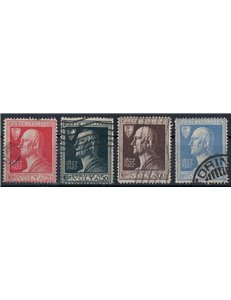 ITALY KINGDOM 1927 Alessandro Volta 4v us