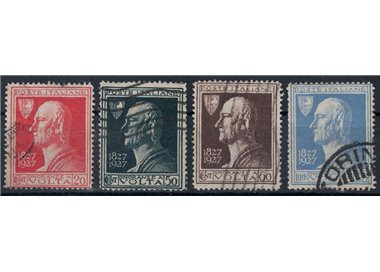 ITALY KINGDOM 1927 Alessandro Volta 4v us