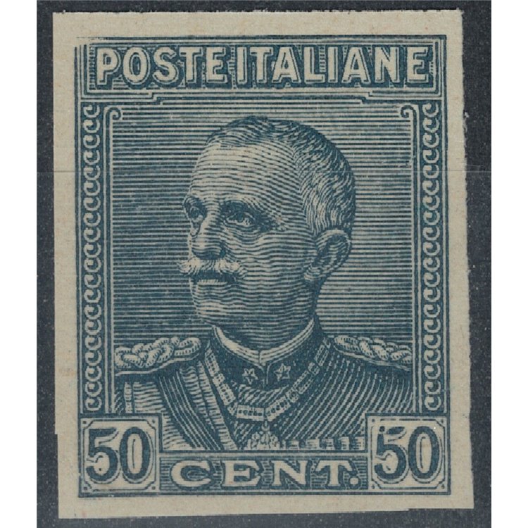 ITALY KINGDOM 1928 Jubilee Type, archival proof of 50c MNH** ©