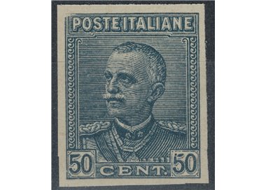 ITALY KINGDOM 1928 Jubilee Type, archival proof of 50c MNH** ©