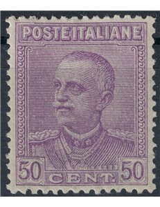 ITALIA REGNO 1928 Tipo Giubileo (violetto chiaro) MNH**