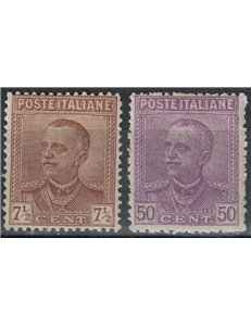 ITALIA REGNO 1928 Tipo Giubileo (violetto chiaro) MH*