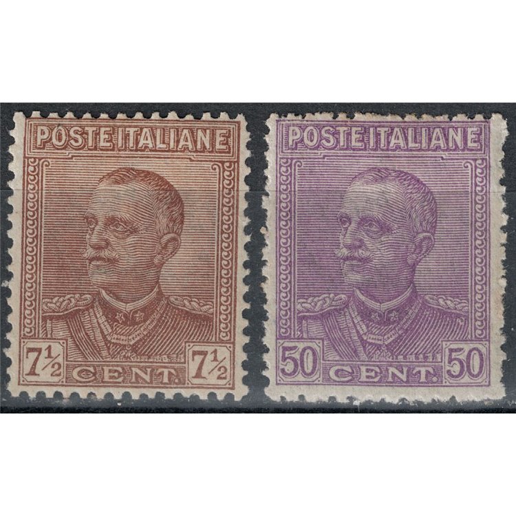 ITALIA REGNO 1928 Tipo Giubileo (violetto chiaro) MH*