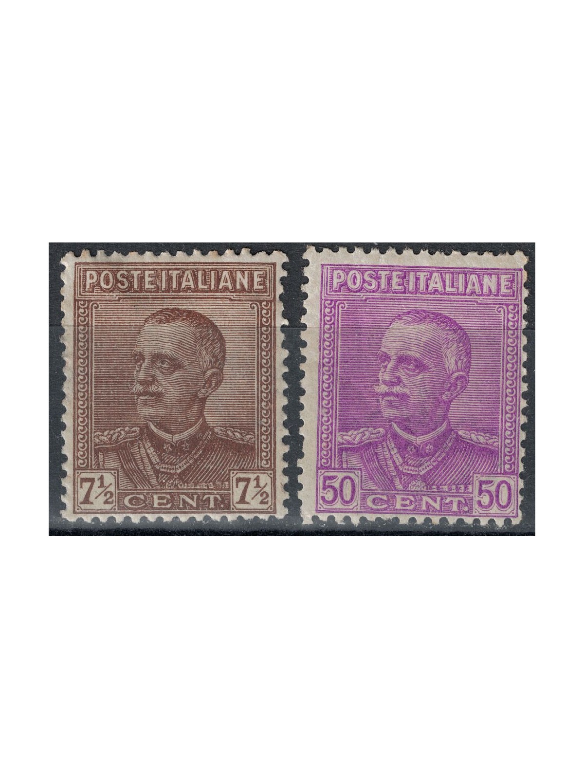 ITALY KINGDOM 1928 Jubilee Type 2v MH*