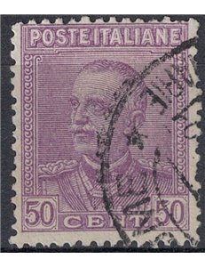 ITALIA REGNO 1928 Tipo Giubileo (violetto chiaro) us