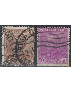 ITALY KINGDOM 1928 Jubilee Type 2v us