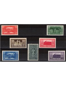 ITALY KINGDOM 1929 Abbey of Montecassino 7v MNH**