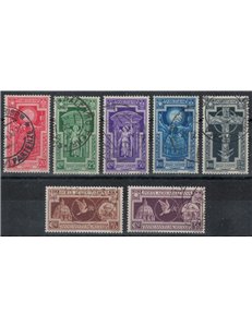 ITALY KINGDOM 1933 Holy Year 7v us ©